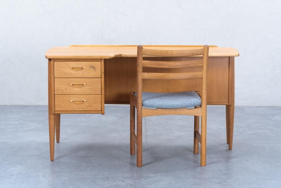 Goran Strand model.A10 ブーメランデスク オーク | 北欧家具 haluta