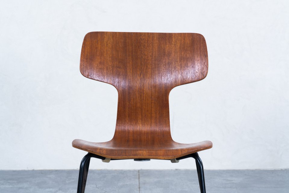 Arne Jacobsen model.3103 Tチェア チーク | 北欧家具 haluta (ハルタ)