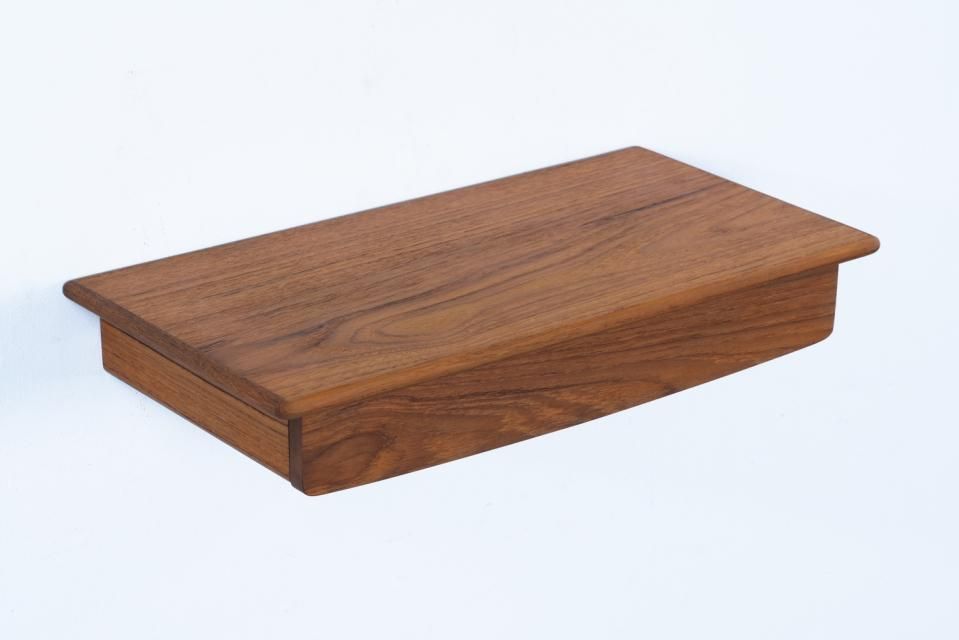 ウォールシェルフ チーク | 北欧家具 haluta (ハルタ)
