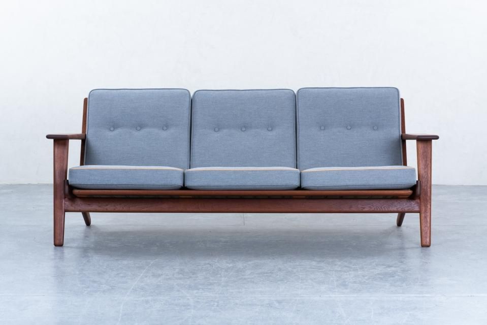 Hans J Wegner GE290 3シートソファ オーク | 北欧家具 haluta