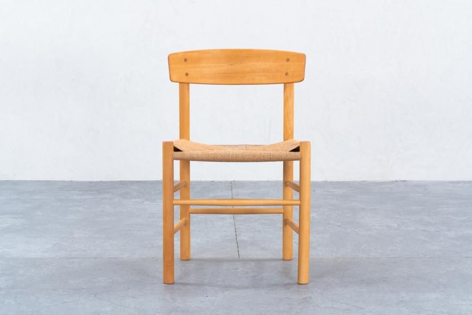 値下げ　ボーエモーエンセンJ39 ビーチ　 座面張替え後、2、3回程度の使用 Borge Mogensen J39 ダイニングチェア ビーチ | 北欧家具 haluta (ハルタ)