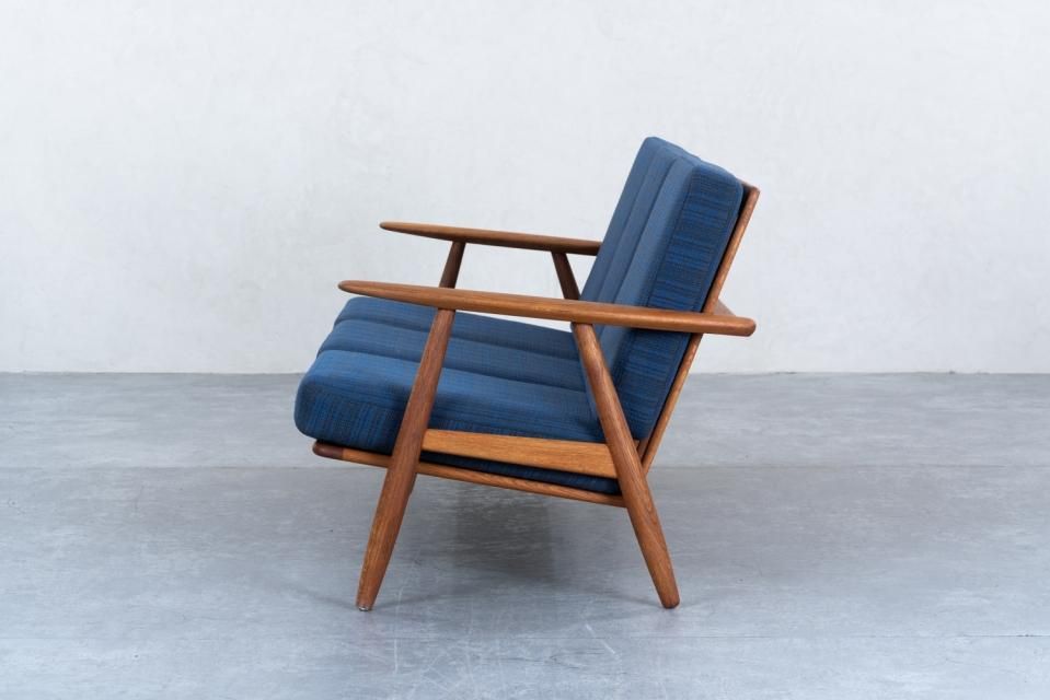 ミー　ウェグナーGE290/GE240共通　座面、背面用 2点 GE240 3seater Sofa by Hans J Wegner オーク チーク 北欧家具