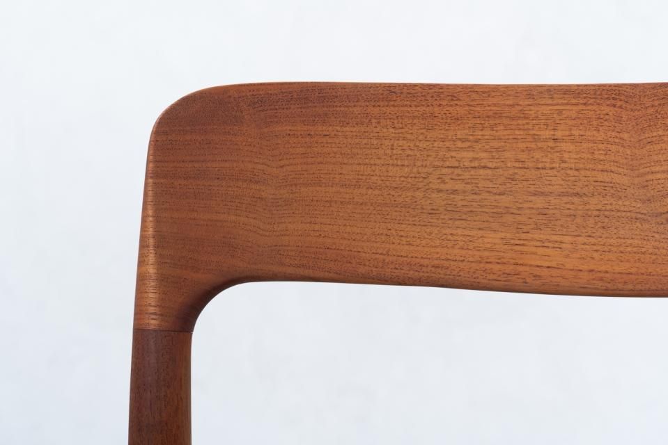 Niels Moller Model 75 チーク ペーパーコード張替え後未使用 J.L.Moller Model No.75 Chair Teak / J.L.モラー ニールス・O