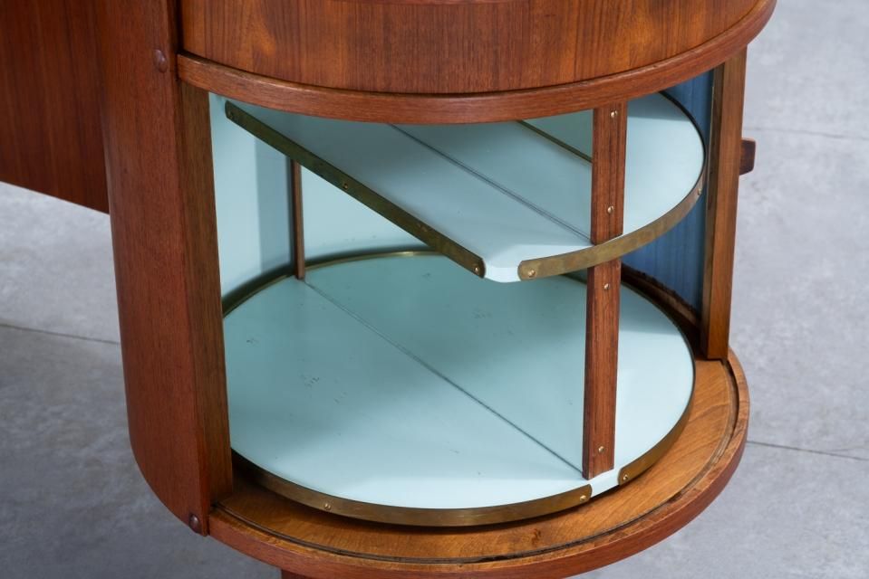 Kai Kristiansen/カイ クリスチャンセン/キドニーデスク/チーク材 UD16263｜ギドニーシェイプデスク（チーク）KaiKristiansen/カイ