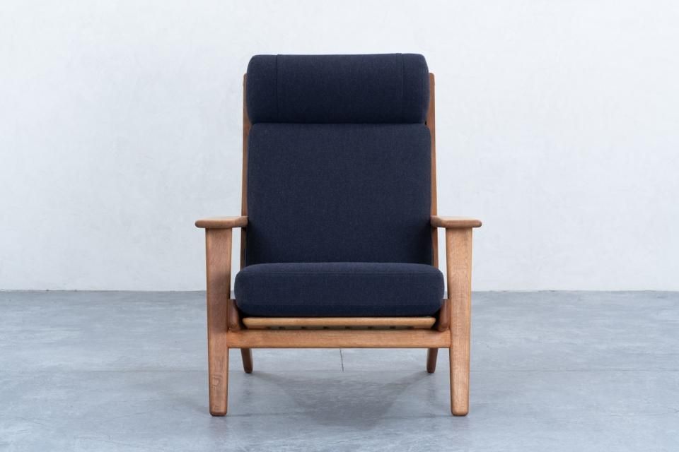 GE290A　ハイバックソファ　オーク材　Hans J.Wegner Hans J Wegner GE290A ハイバックソファ オーク | 北欧家具 haluta