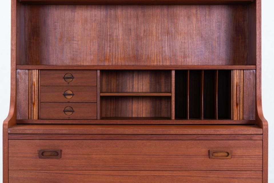 Johannes Sorth 蛇腹シェルフ チーク | 北欧家具 haluta (ハルタ)