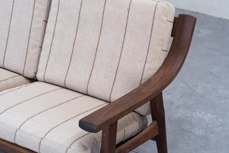Hans J Wegner GE530 3シートソファ オーク | 北欧家具 haluta Hans J Wegner GE530 3シートソファ オーク | 北欧家具 haluta