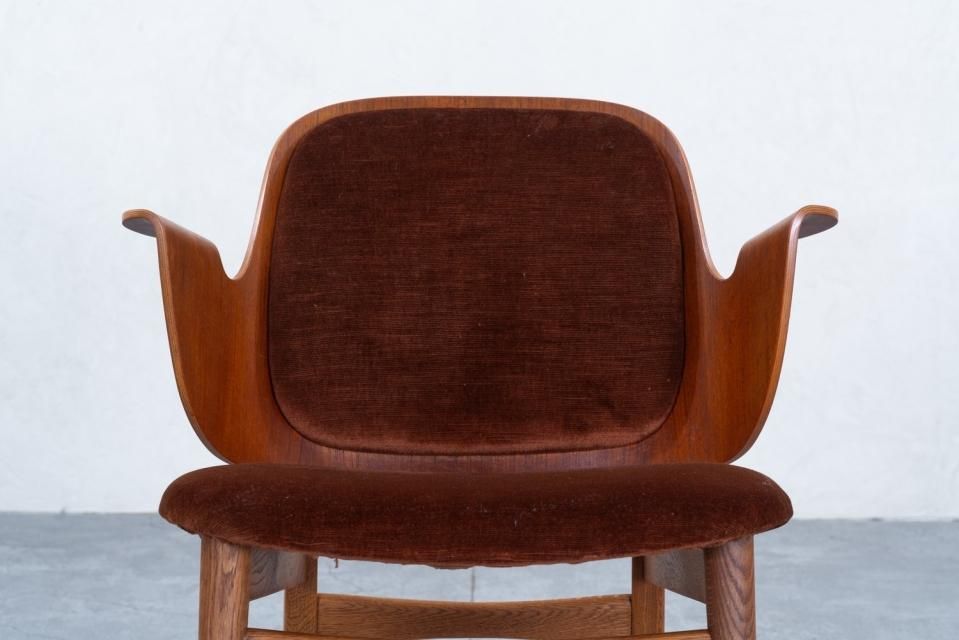 Hans Olsen model.107 イージーチェア チーク オーク | 北欧家具