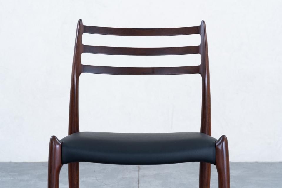 ダイニングチェア Rose wood chair チェア ローズウッド 北欧ヴィンテージ家具の通販
