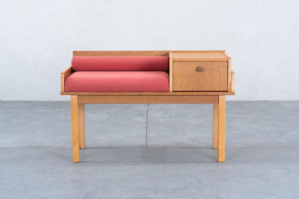 テレフォンベンチ オーク テレフォンベンチ チーク オーク| 北欧家具 haluta (ハルタ)