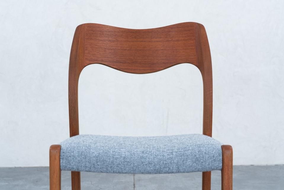 デンマーク　J.L Moller No.75 ダイニングチェア　チーク① J.L.Moller Model No.75 Chair Teak / J.L.モラー ニールス・O