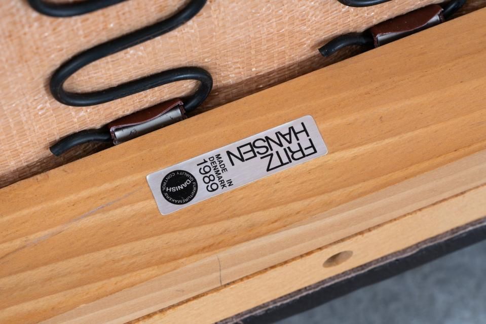 Arne Jacobsen SERISE 3300 3シートソファ レザー メタル | 北欧家具