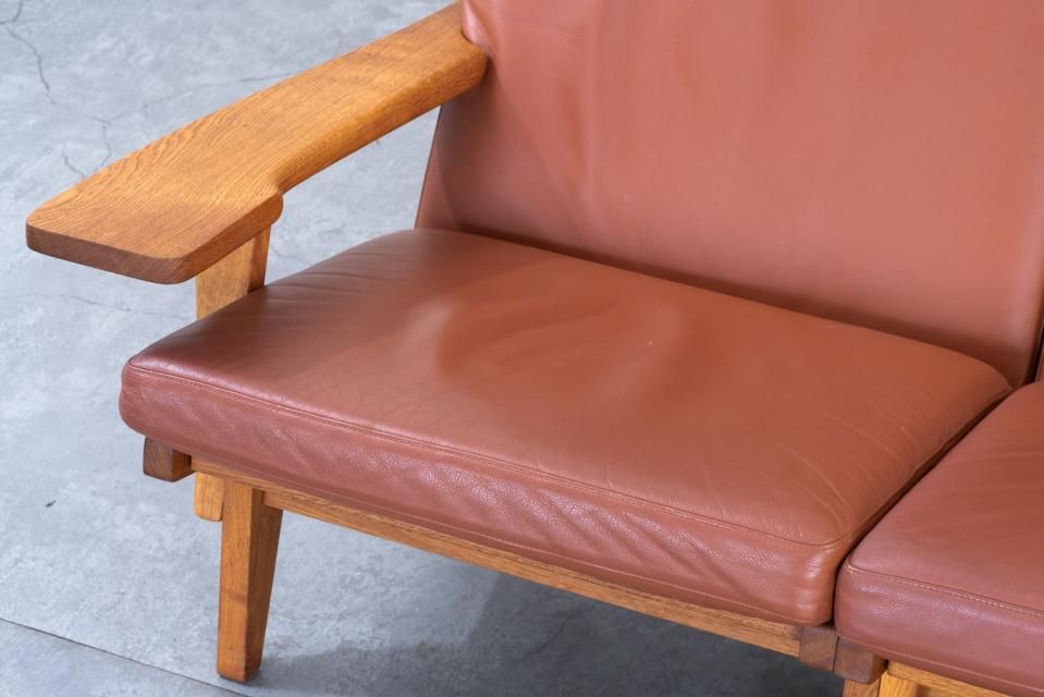 Hans J Wegner GE375 3シートソファ オーク | 北欧家具 haluta