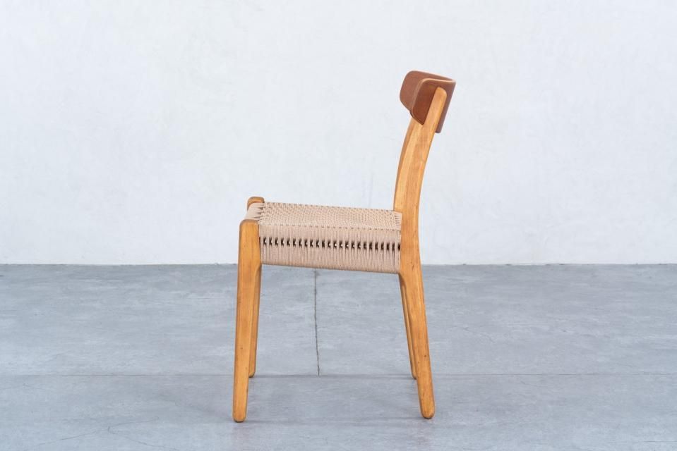 Hans J Wegner CH23 ダイニングチェア チーク ビーチ | 北欧家具 haluta
