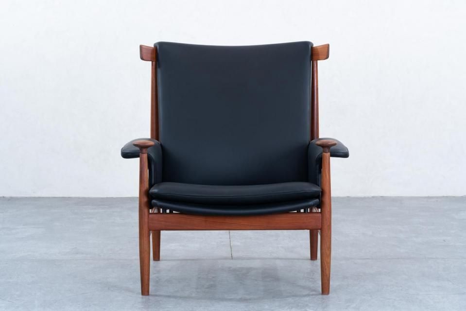 Finn Juhl ブワナチェア オットマンセット チーク | 北欧家具