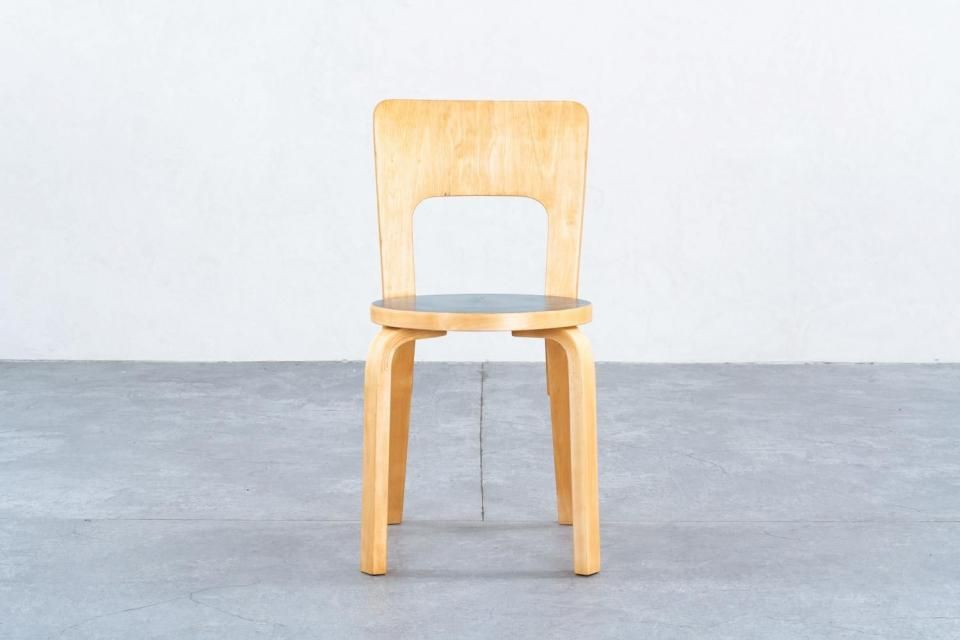 N アアルトチェアー 公式】Artek（アルテック）- 66 チェア ナチュラル ラッカー