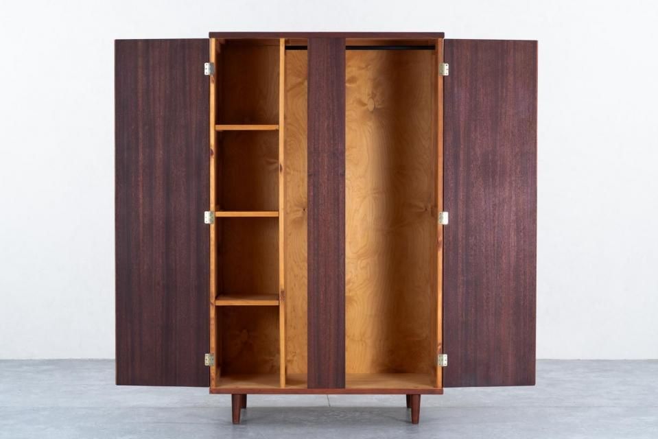 キャビネットワードローブ チーク | 北欧家具 haluta (ハルタ)