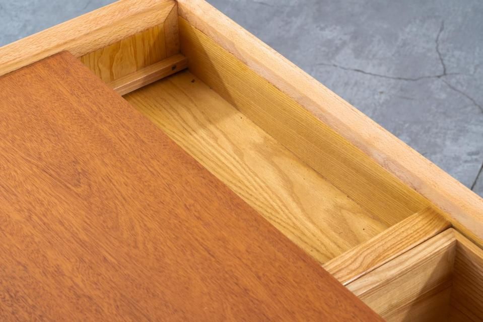 キャビネットマロニカブッチャーBigポーチ キャビネット マホガニー ビーチ | 北欧家具 haluta (ハルタ)