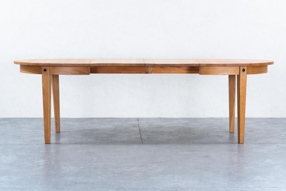 オーバルダイニングテーブル オーク | 北欧家具 haluta (ハルタ)