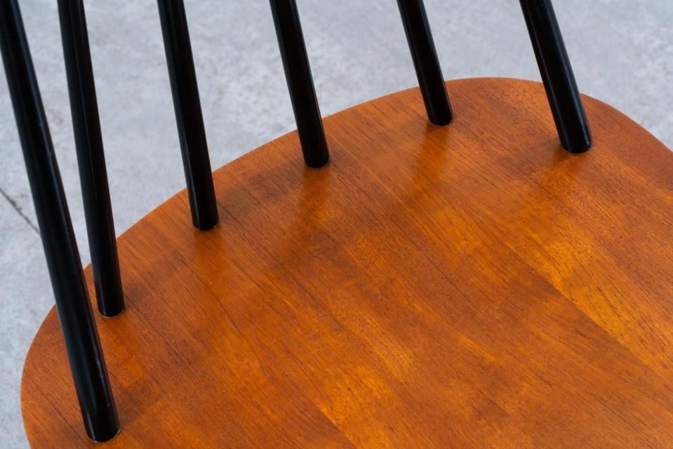 Ilmari Tapiovaara ファネットチェア 6S ブラック/ナチュラル