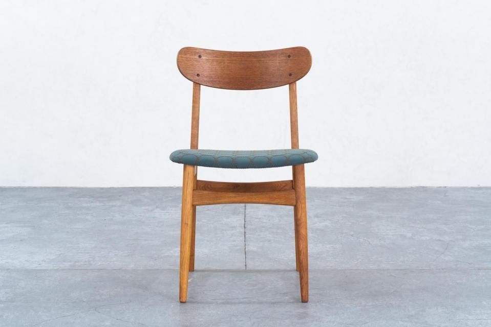 ダイニングチェア チーク オーク 2脚セット | 北欧家具 haluta