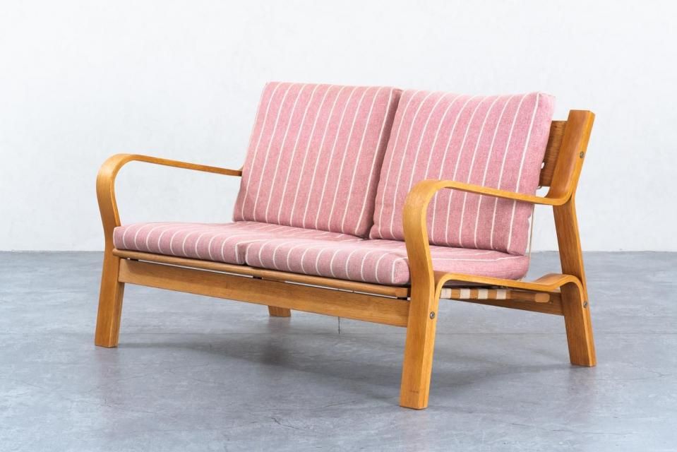 Hans J Wegner GE671 2シートソファ オーク | 北欧家具 haluta