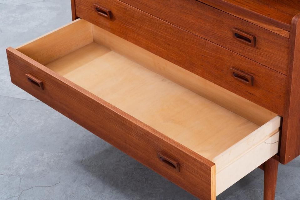 【美品】Johannes Sorth 蛇腹シェルフ チーク ヴィンテージシェルフ Johannes Sorth 蛇腹シェルフ チーク | 北欧家具 haluta (ハルタ)