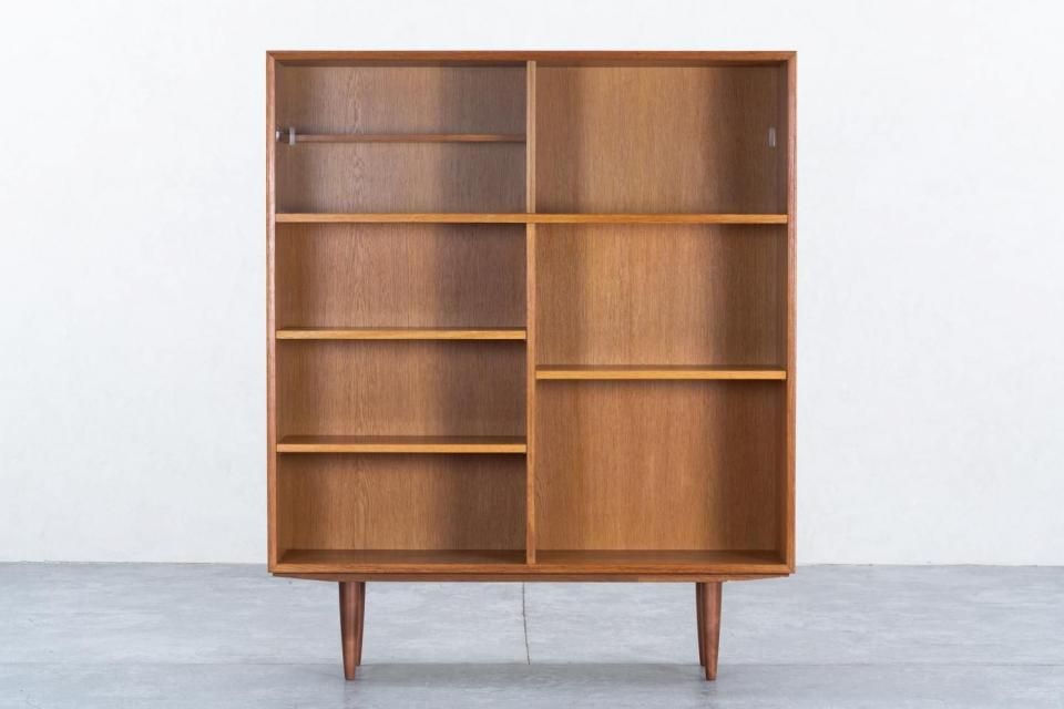 スタッキングブックシェルフ　ビンテージ　アンティーク デンマークヴィンテージ ブックケース オーク材 本棚 北欧家具/Danish