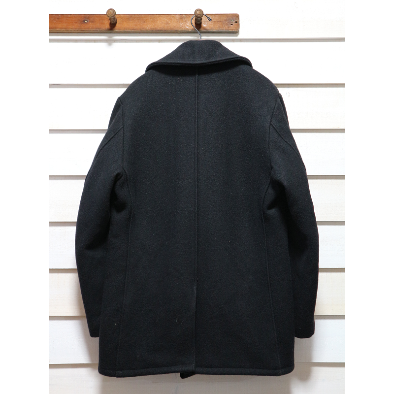古着 SCHOTT U.S.740N USA製 ショット Pコート ブラック サイズ 古着 SCHOTT U.S.740N USA製 ショット Pコート ブラック サイズ