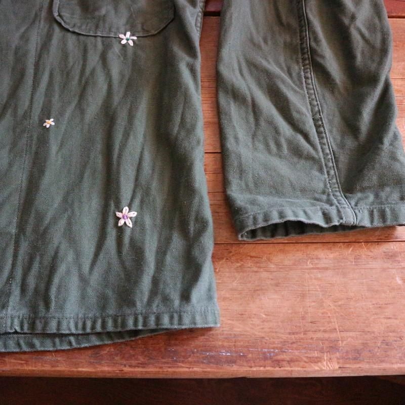 SHANANA MIL シャナナミル daisy刺繍 60's OG-107 shirts