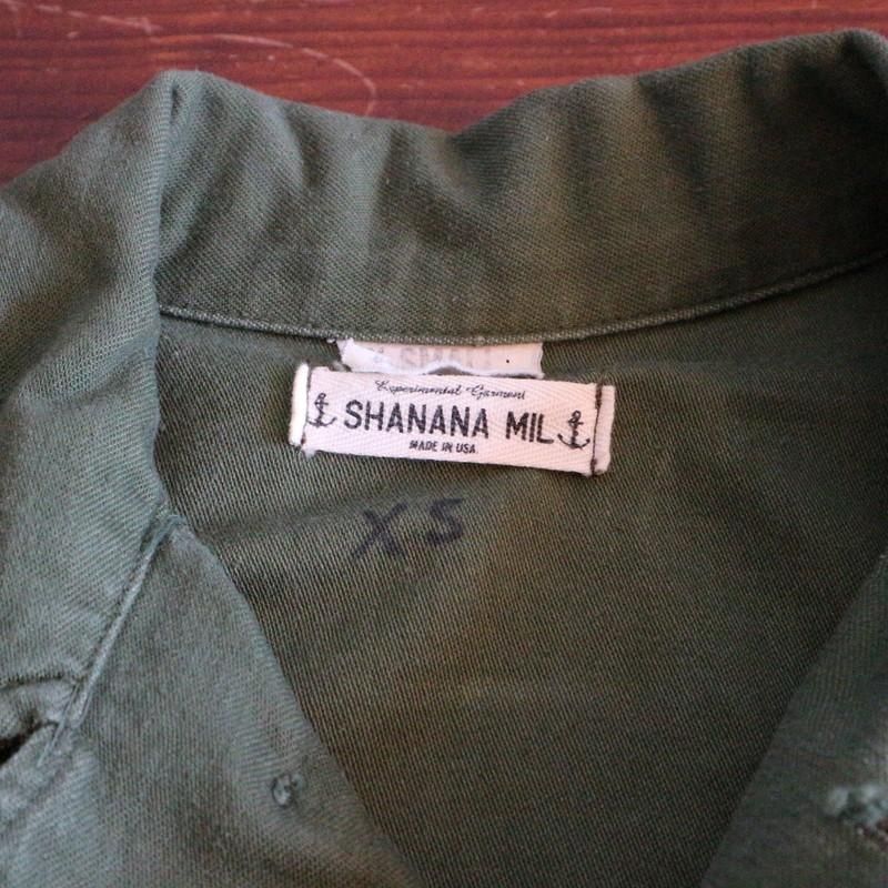 SHANANA MIL シャナナミル daisy刺繍 60's OG-107 shirts
