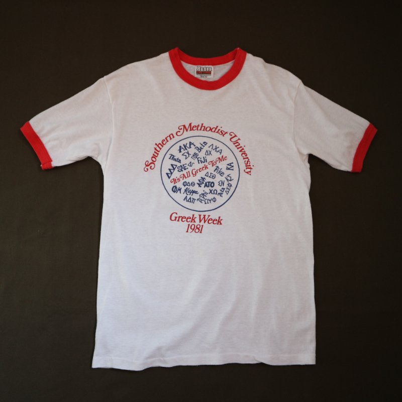 80's vintage Hanes リンガー　tシャツ