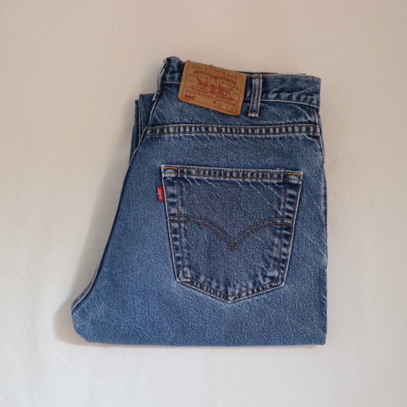 00's CANADA製 Levi's505 リーバイス デニムパンツ Gパン ｗ33 - Sunny