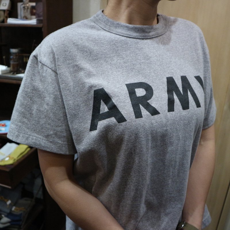 ◎ARMY チャンピオン Teeシャツ 80s アスレチック実物 Vintage 日本