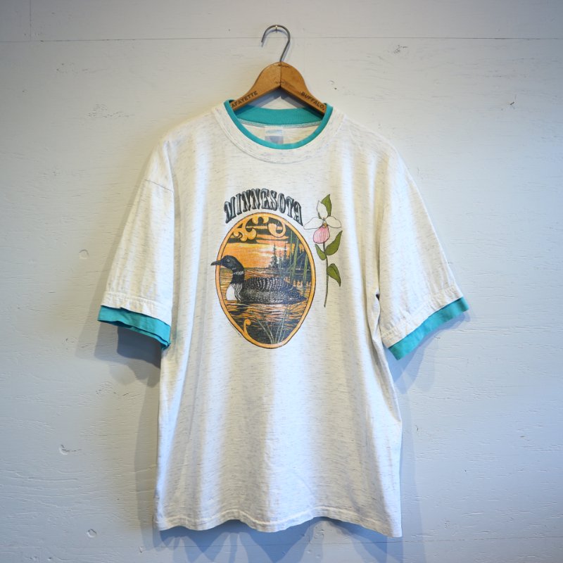 80's U.S.A.製 Alore Layered T-shirt アローレ レイヤードTシャツ