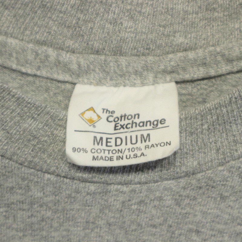 古着 90年代 THE COTTON EXCHANGE リバースウィーブタイプ プリント