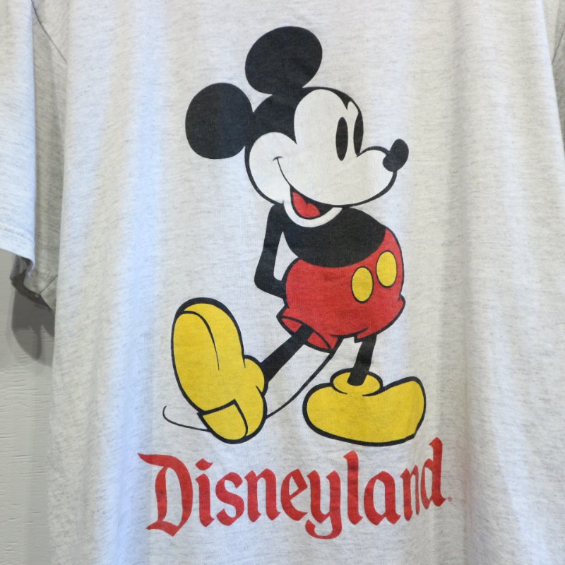 80's U.S.A. DISNEY OFFICIAL MICKEY T-shirt ミッキーTシャツ M 
