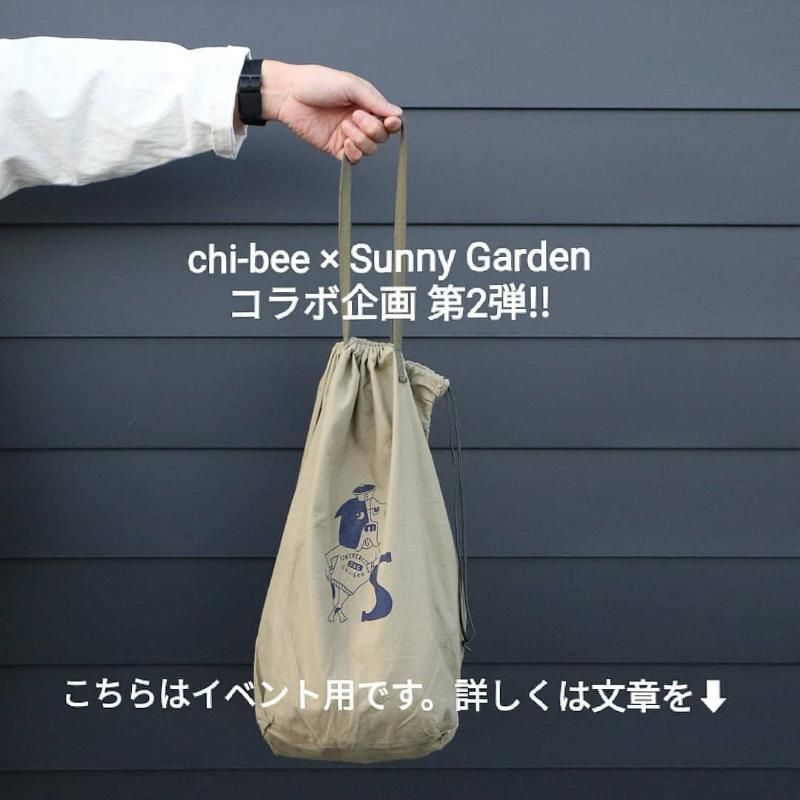 chi-bee × Sunny Garden ※10/18 生刷りイベント用トートバッグ