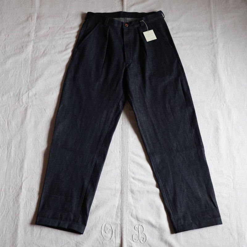TSUZUKU MASAKI 05 Denim Trousers タックパンツ（Vintage