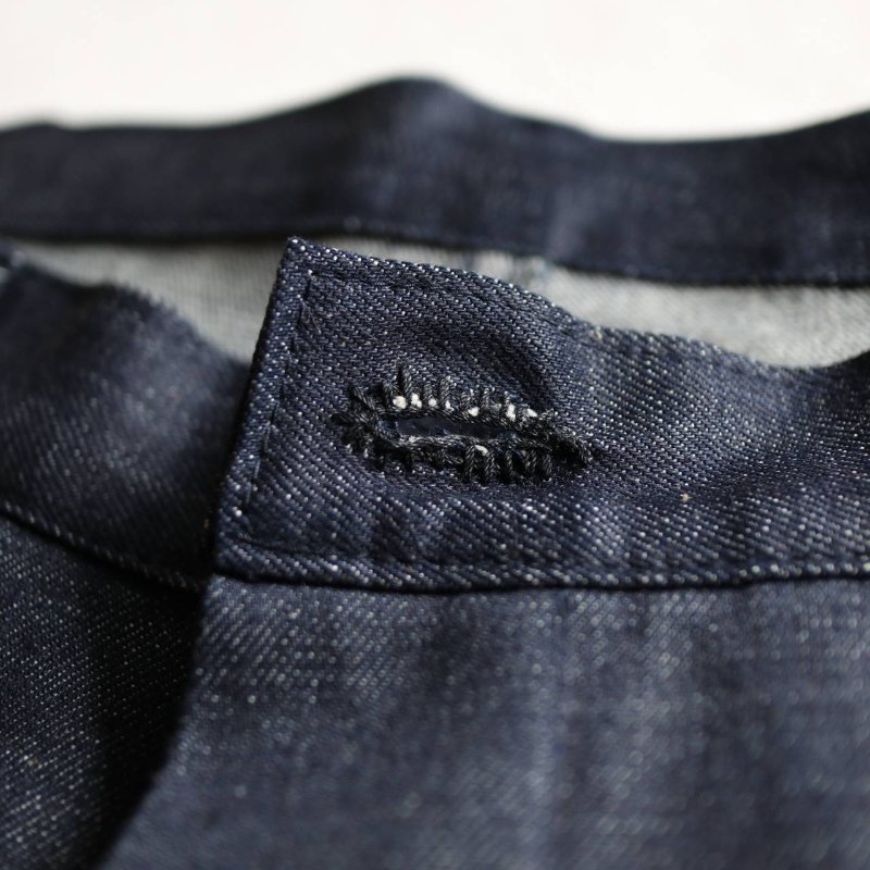 TSUZUKU MASAKI 05 Denim Trousers タックパンツ (Vintage Swedish Military Trousers  pattern) - Sunny Garden｜岐阜の古着屋 USED&VINTAGE