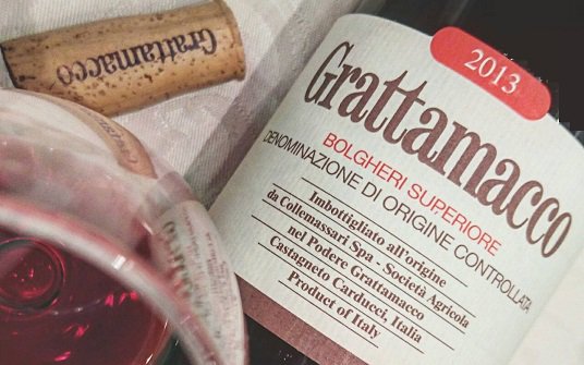 グラッタマッコ ロッソ ボルゲリ ロッソ スペリオーレ 2013 フルボディ 赤ワイン