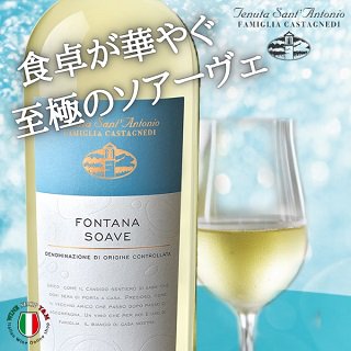 サンアントニオ ソアーヴェ フォンタナ 辛口 白ワイン - イタリアワイン専門店　Ｙ＆Ｍ