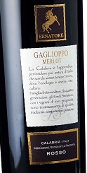 ガリオッポ メルロ 2009 セナトーレ ヴィーニ フルボディ 赤ワイン