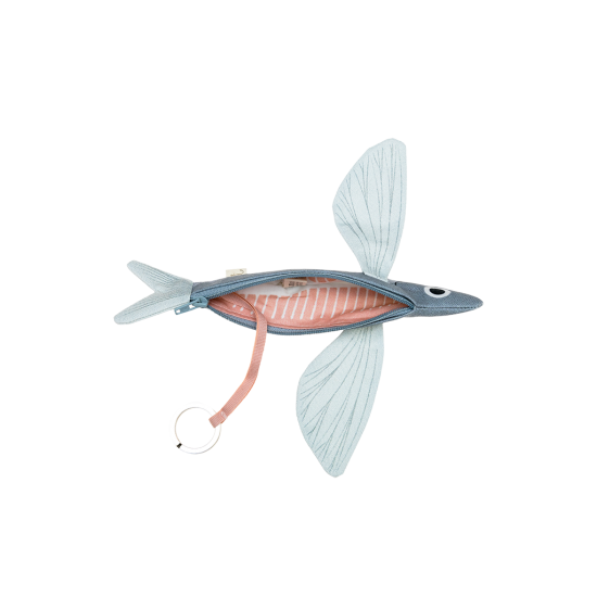 Donfisher ドンフィッシャー Flying Fish Pez Volador Purse Or Keychain トビウオ 魚キーリング