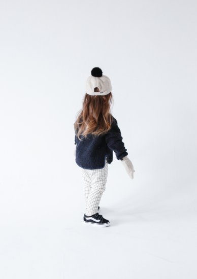 ☆chocolatesoup☆FLEECE POMPOM CAP BEIGE フリースポンポンキャップ