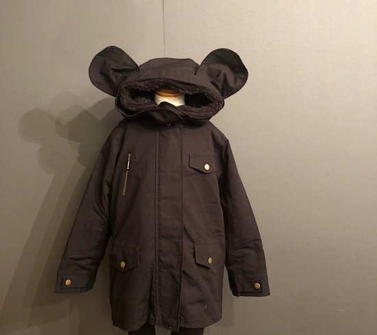 ☆2019AW☆arkakama アルカカマ MOUSE COAT BLACK