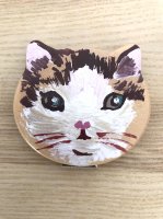 <img class='new_mark_img1' src='https://img.shop-pro.jp/img/new/icons5.gif' style='border:none;display:inline;margin:0px;padding:0px;width:auto;' />NathalieLete ʥ꡼ Compact Mirror Cat Toffee ѥȥߥ顼 Toffee NL309