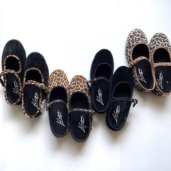 La Cadena ラカデナ JAPONESA LEOPARD VELOUR x SOLID TRIM
