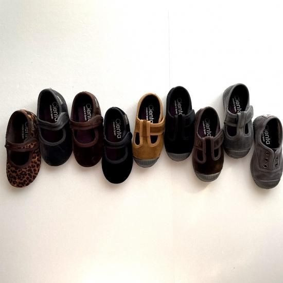 ☆CIENTA シエンタ ベルクロワンストラップシューズ☆brown