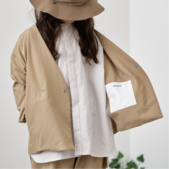 MOUN TEN. マウンテン re-nylon jacket beige 22S-MJ04-1101